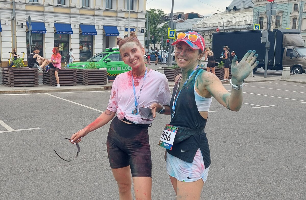 После пробежки - ИРЭН@ .