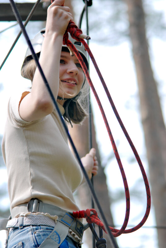 Верёвочный городок - опасный аттракцион - Светлана Былинович Верёвочный городок - опасный аттракцион - Светлана Былинович