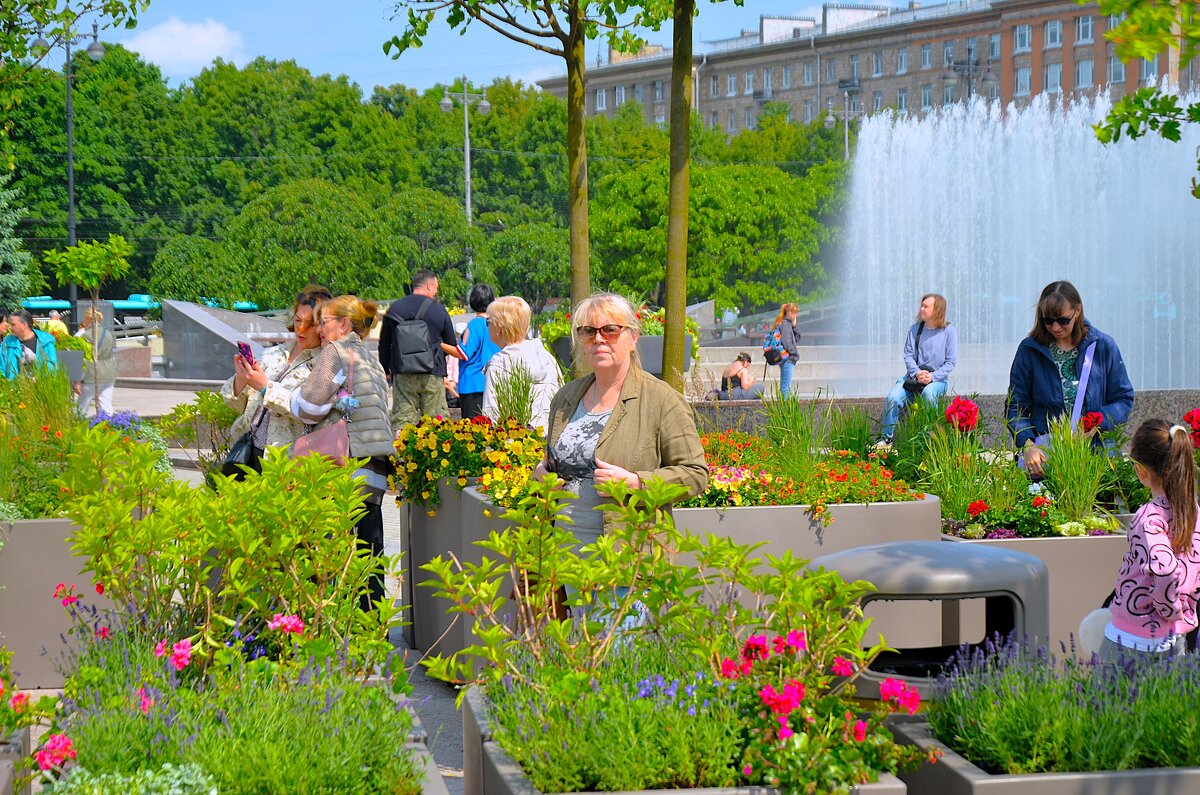 В цветнике...С Днём России,Друзья! - Sergey Gordoff В цветнике...С Днём России,Друзья! - Sergey Gordoff