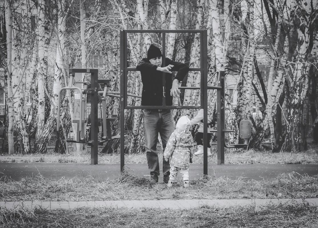 Я злой и страшный серый волк,... (чб) - Сергей Царёв