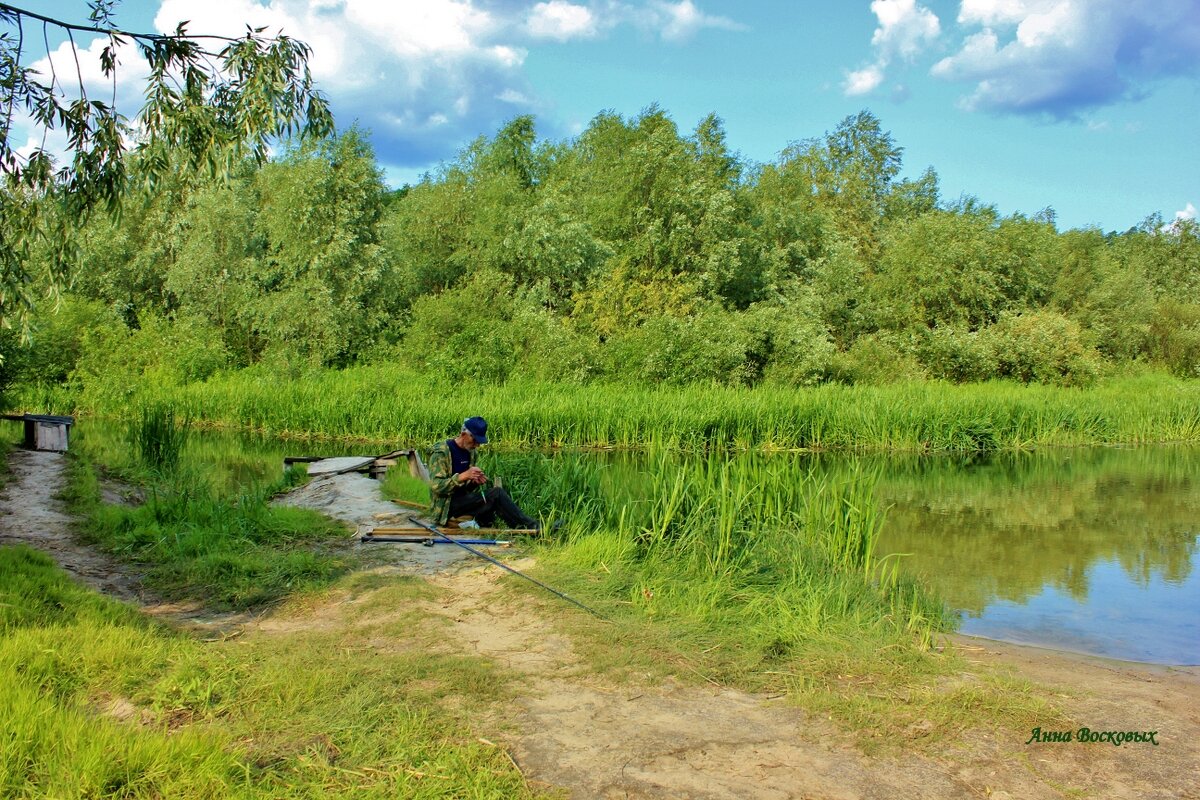 Тишина и покой на речушке Свинцовке! Лучше отдыха и не придумаешь! - Восковых Анна Васильевна 