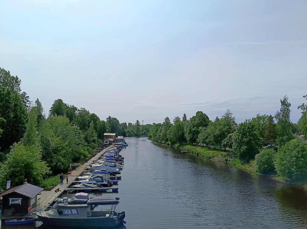 Причал яхт-клуба "Ингрия" в Усть-Ижоре. - Мария Васильева