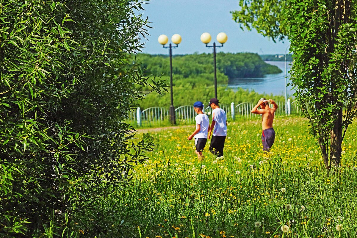 Июнь...Школьные каникулы. - Владимир 
