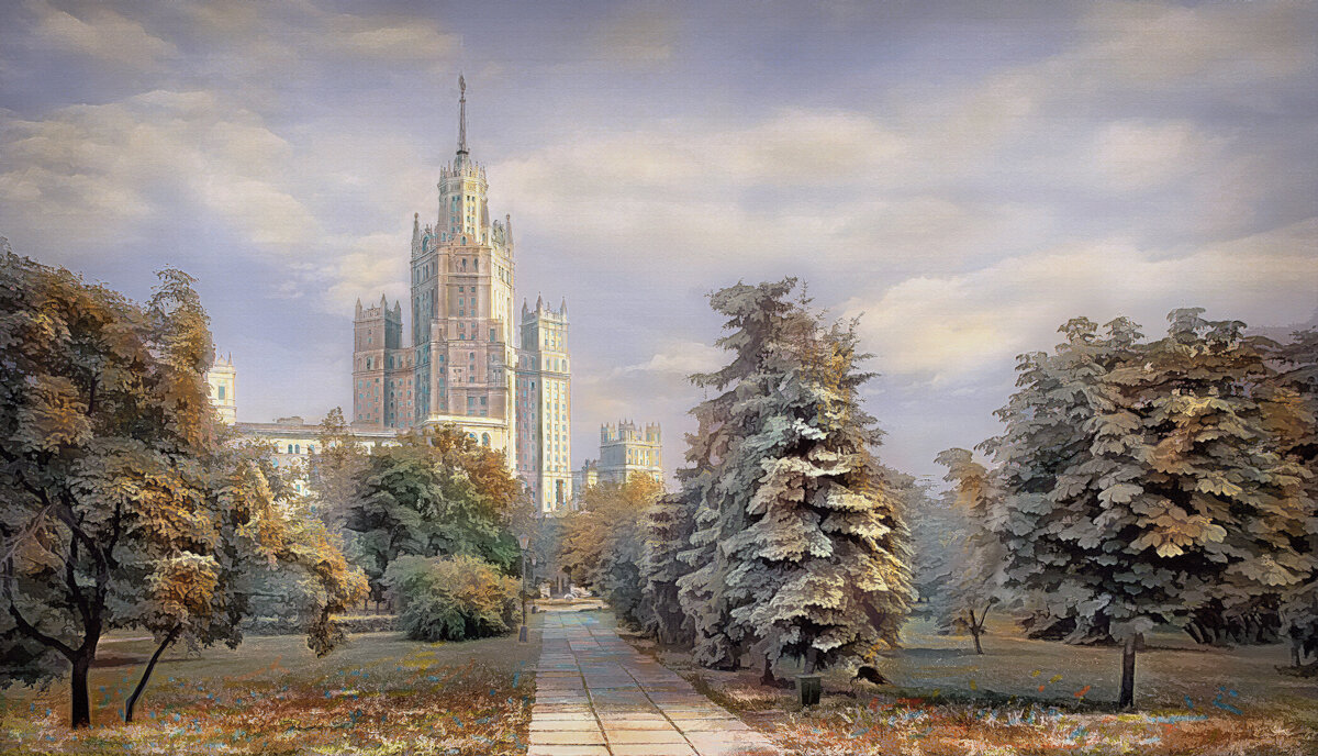 Москва. Высотка на Котельнической набережной. - В и т а л и й .... Л а б з о'в