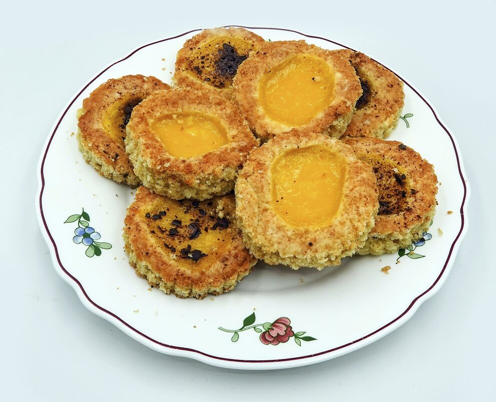 Домашнее песочное с апельсиновым джемом и шоколадной крошкой - Валерий Иванович