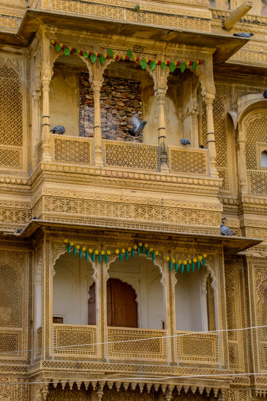 Фасад дома в форте Жайсальмер - Георгий А