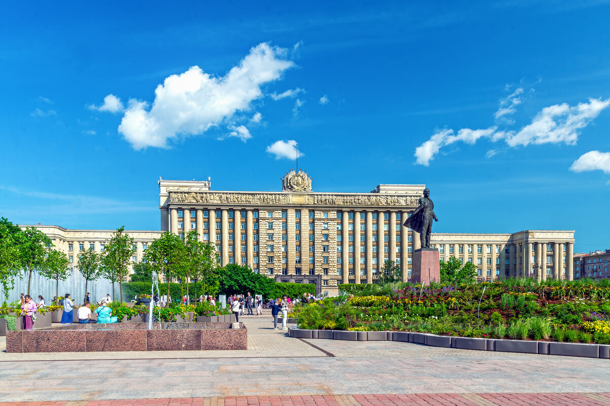 СПб. Сад - трансформер на Московской площади. - Виктор Орехов