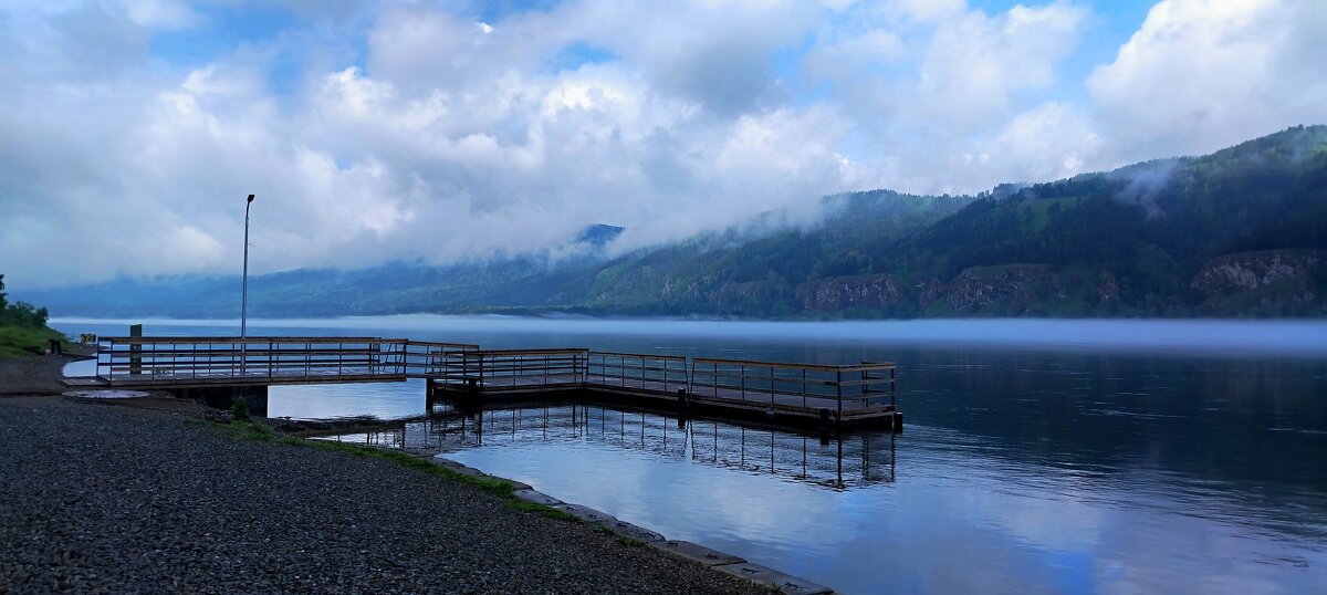 Смотровая пристань. р.Енисей, п.Овсянка - Алексей Ильичёв Смотровая пристань. р.Енисей, п.Овсянка - Алексей Ильичёв