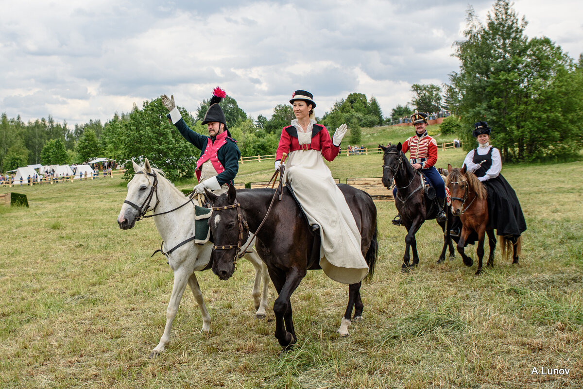 Завершение конной прогулки... - Anatoly Lunov Завершение конной прогулки... - Anatoly Lunov