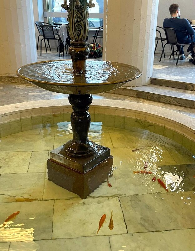 Рыбки в фонтане - Елена 