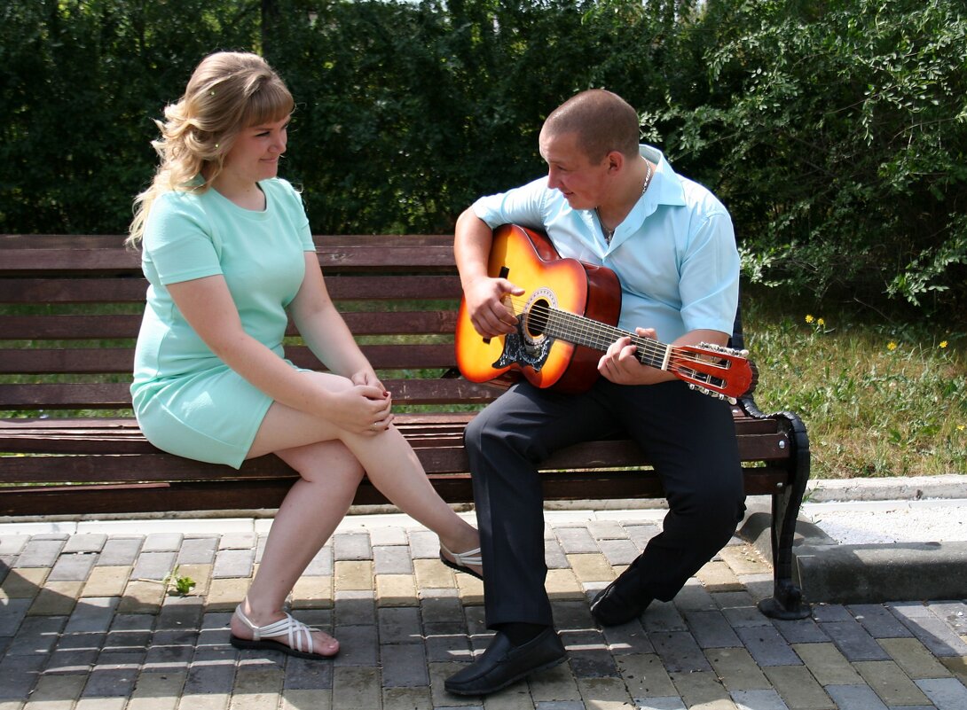 В парке. - Владимир Помазан