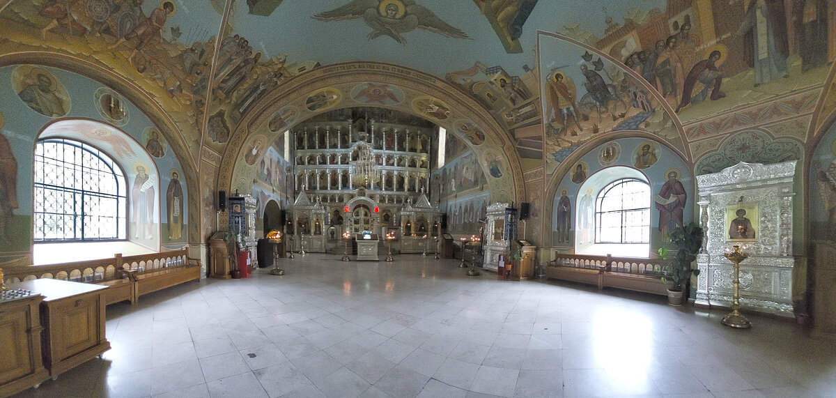 В Храме  Сергия Радонежского на Красной горе. - ИРЭН@ .