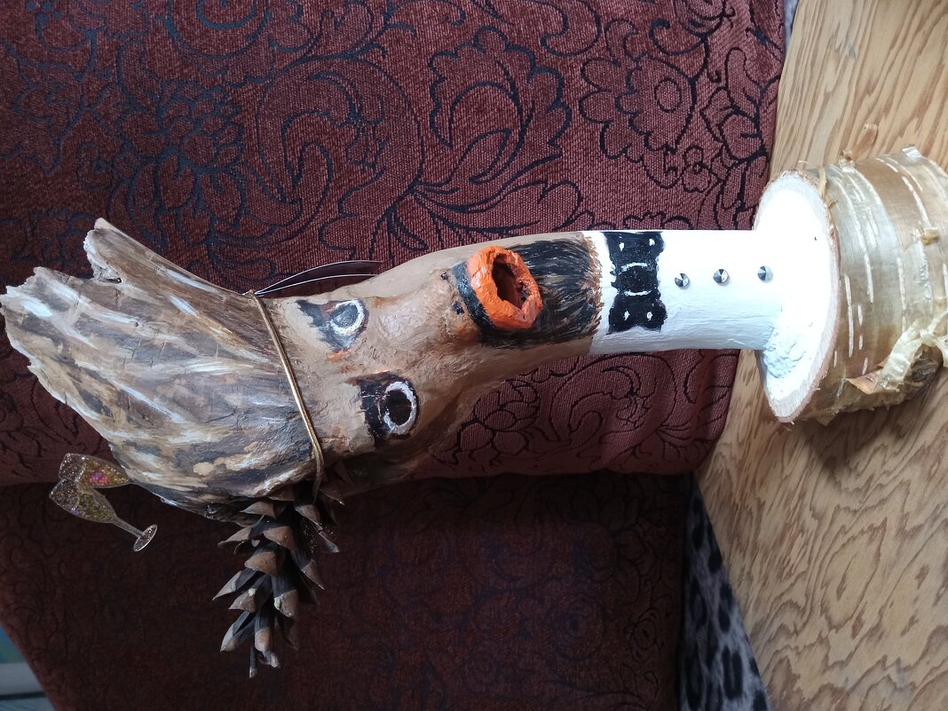 РЭПЕР (деревянная пластика) 2024 г. - Валерий Кокорев РЭПЕР (деревянная пластика) 2024 г. - Валерий Кокорев