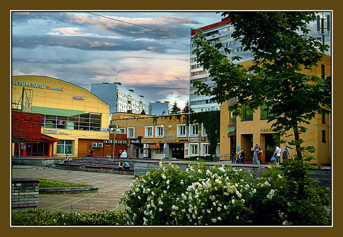 На бульваре в июне - Владимир Кроливец