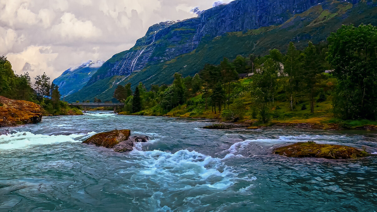 Водопад Утигорд - Aleksey Afonin