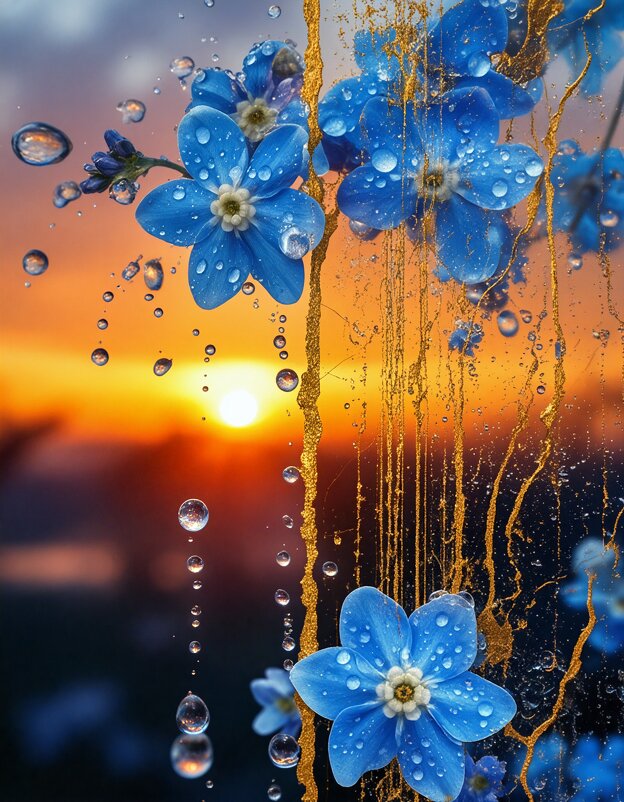 Интерьерная картина: "Вечер после дождя " - дмитрий мякин Интерьерная картина: "Вечер после дождя " - дмитрий мякин