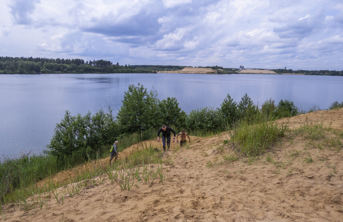 Малыгинские карьеры, здесь и искупались - Сергей Цветков