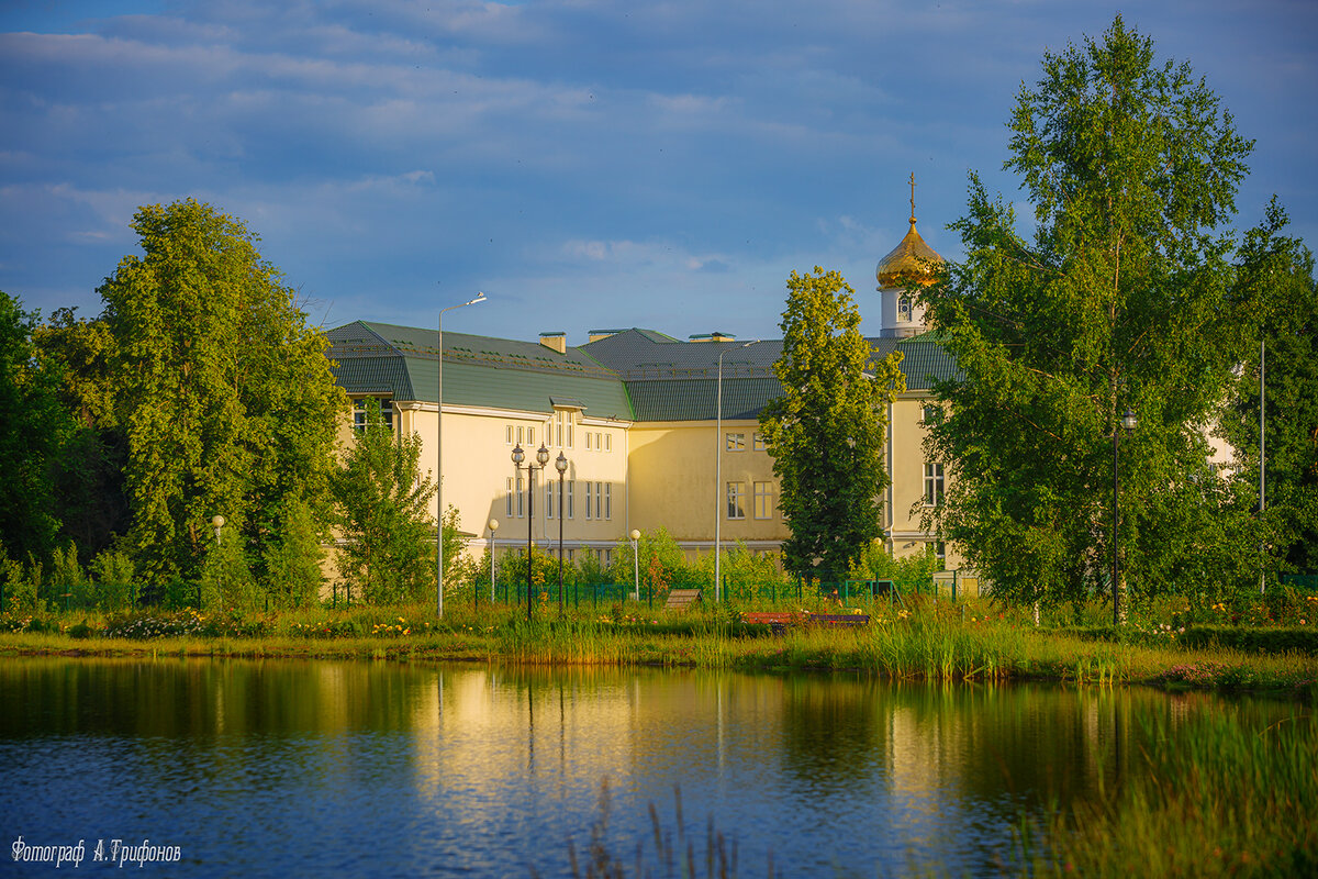 Июньский вечер в городском парке. - Алексей Трифонов