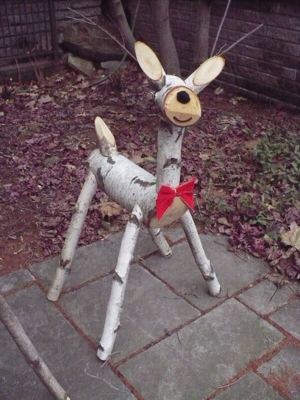 ВОТ ТАК МЫ ВСТРЕТИЛИСЬ...(лесная скульптура) - Валерий Кокорев