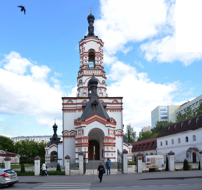Храм великомученика Димитрия Солунского на Благуше. - Oleg4618 Шутченко