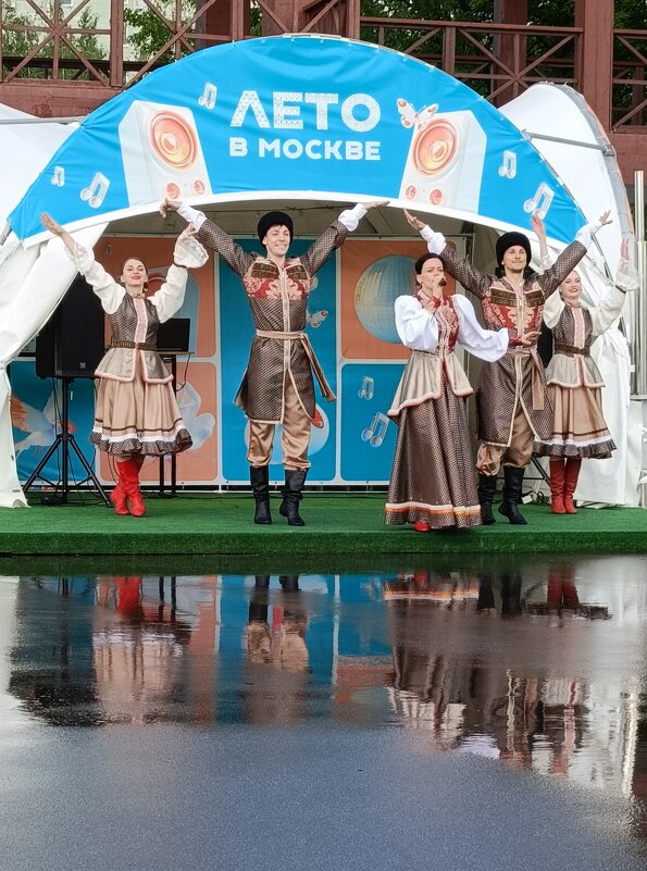 выступление артистов - Галина R...