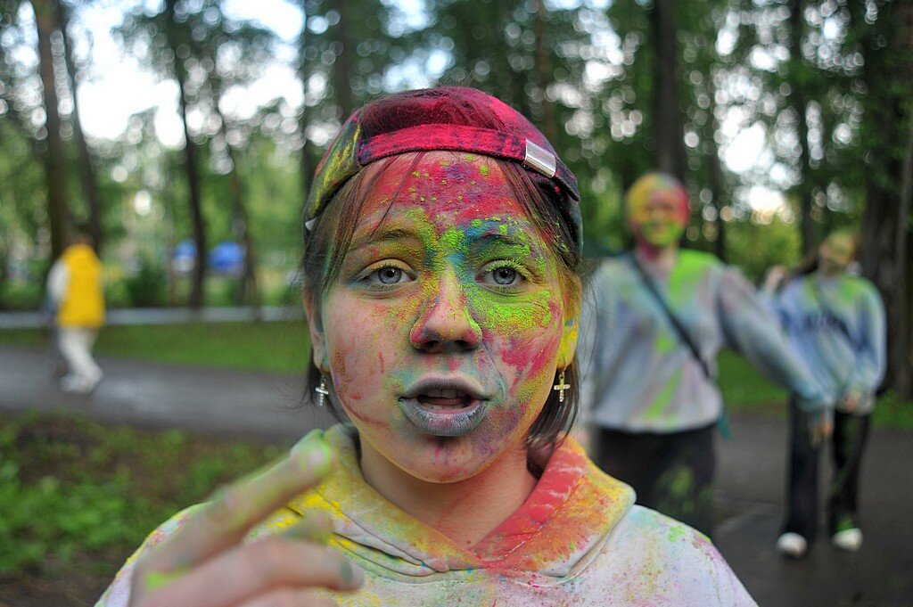 Макияж холли...))  или голова глобус - Владимир Хиль