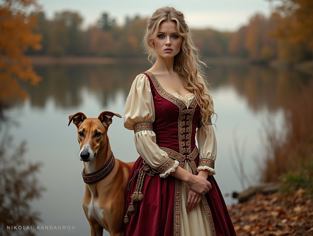 У озера - Николай Кандауров