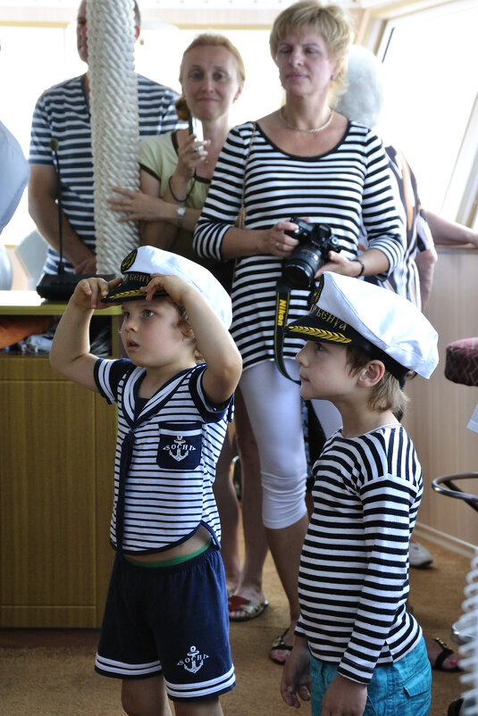 Папа, мама и я - моряцкая семья - Марина Виноградова