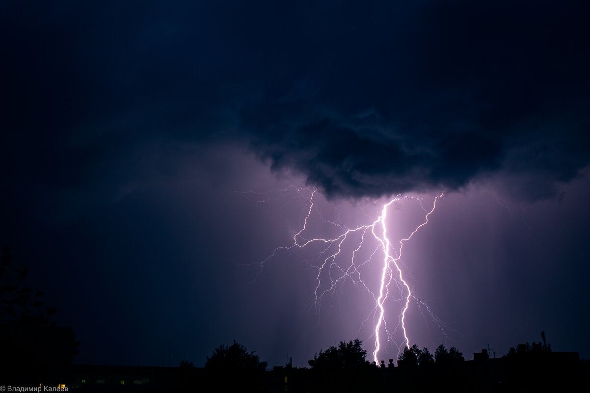 Гроза летней ночью - Владимир Калеев