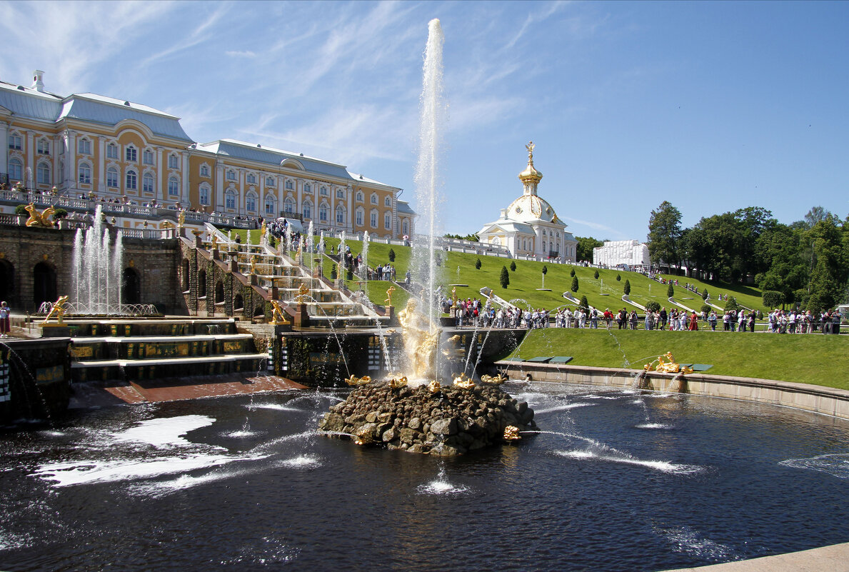В Петергофе - Евгений Шафер