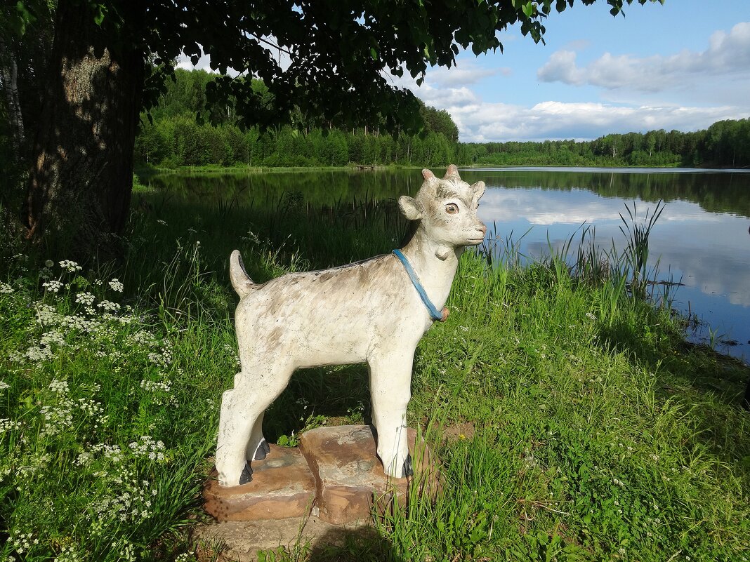 Село Рябово. Алёнушкин пруд - Лидия Бусурина