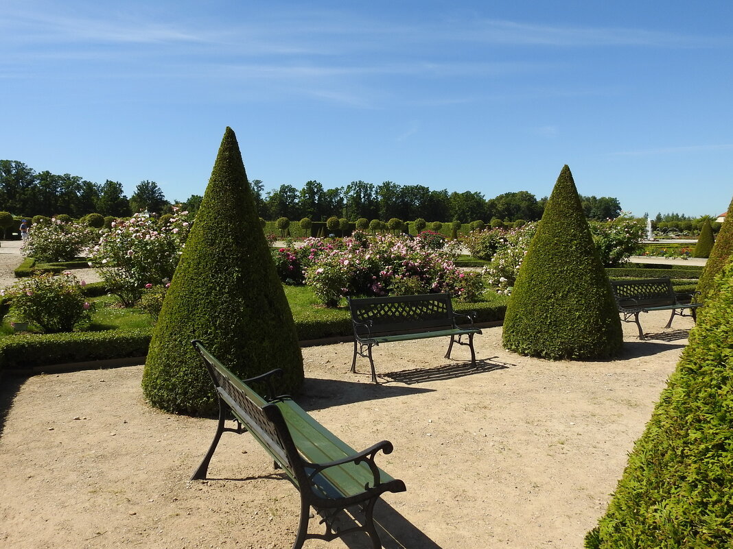 французский парк в Рундале - ИННА ПОРОХОВА