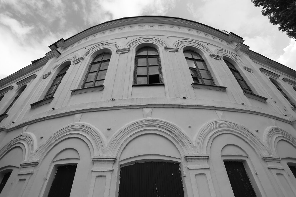 Фрагмент бывшей женской гимназии им.Н.Н.Виноградовой г.Данков Липецкой области - Елена Агеева