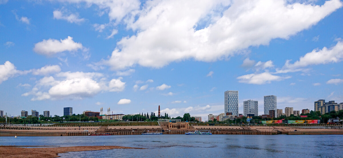 Уфа пристань реки Агидель (Белая) - Константин Вавшко