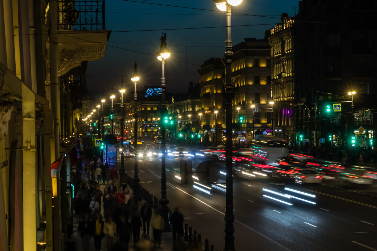Вечерний Петербург. Невский проспект. - Игорь Викторов Вечерний Петербург. Невский проспект. - Игорь Викторов