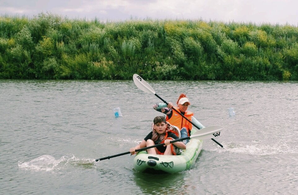 Соревнования байдарочников - Георгиевич 
