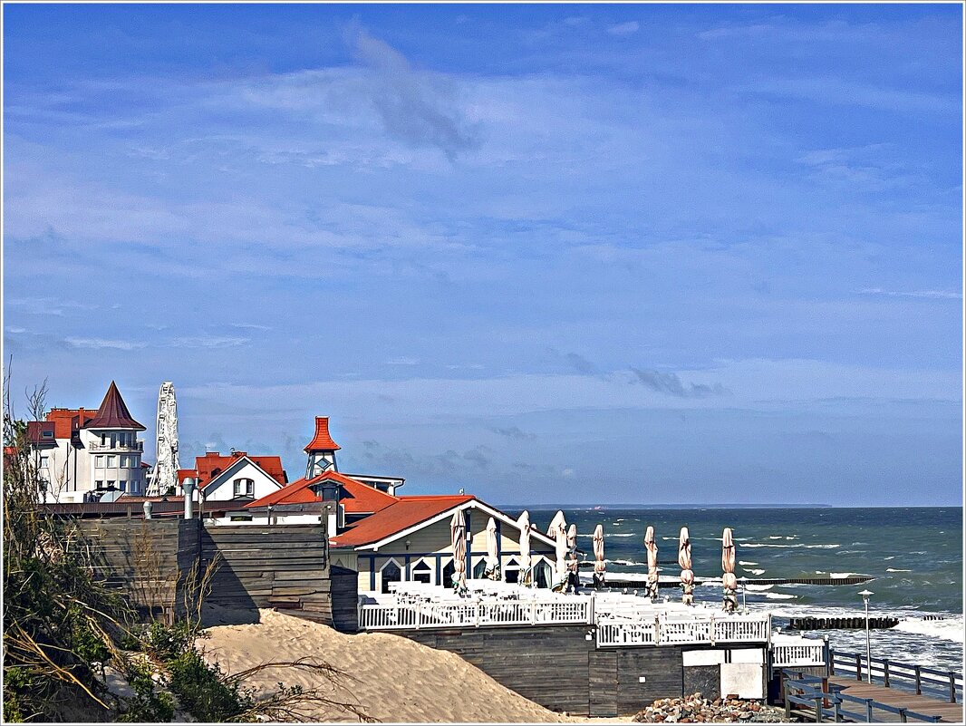 Утро города у моря. - Валерия Комова