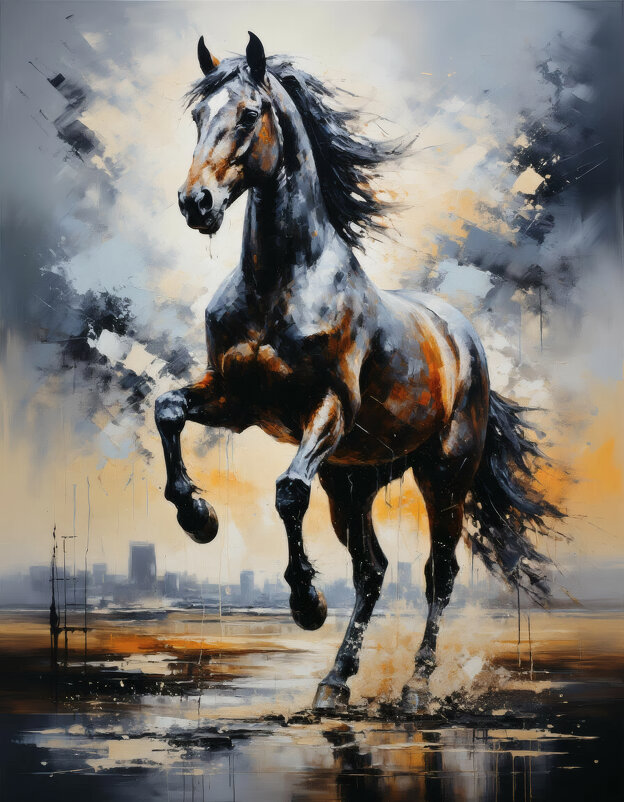 Интерьерная картина "На заре" - дмитрий мякин Интерьерная картина "На заре" - дмитрий мякин