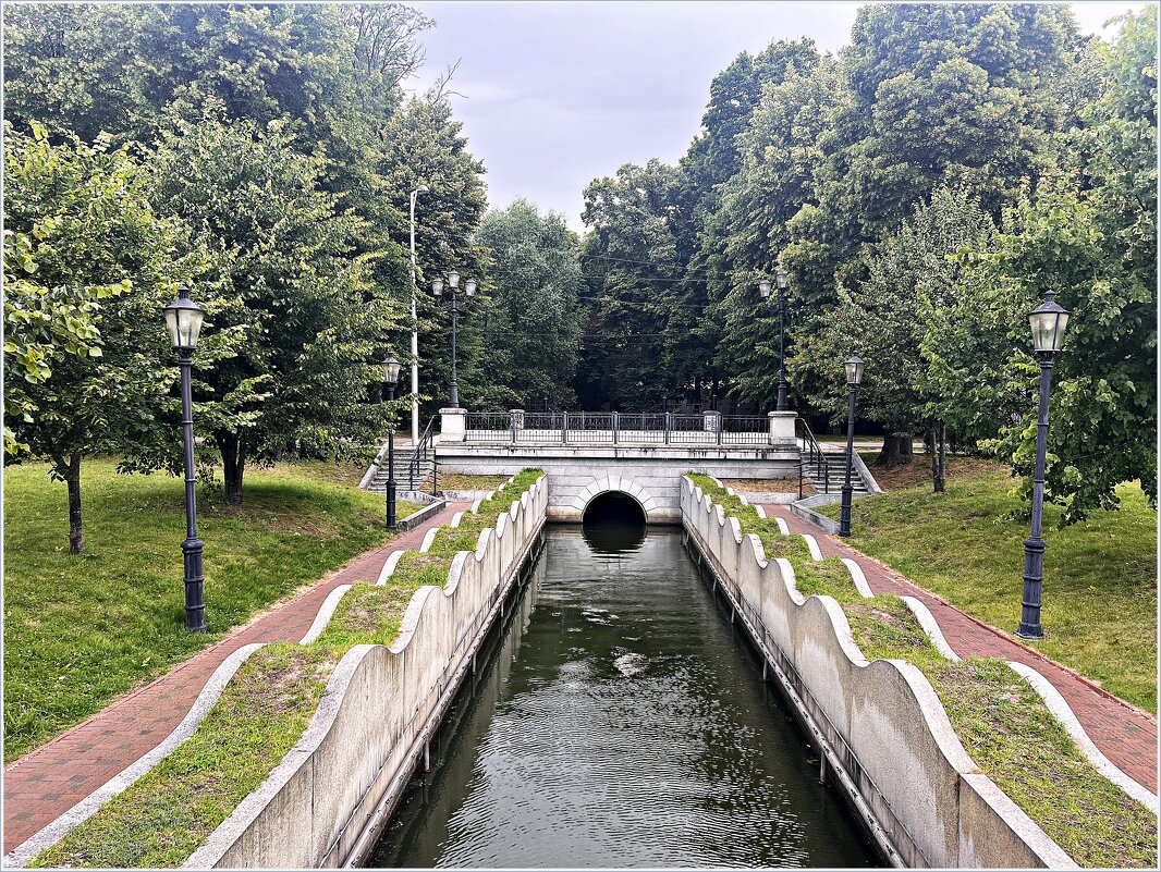 Утро города. Мостик. - Валерия Комова