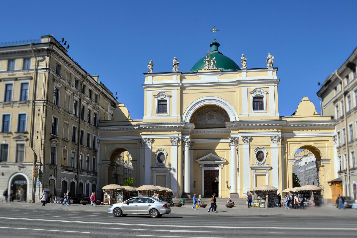 Храм Святой Екатерины (Невский пр., дом 32) - Татьяна Машошина Храм Святой Екатерины (Невский пр., дом 32) - Татьяна Машошина