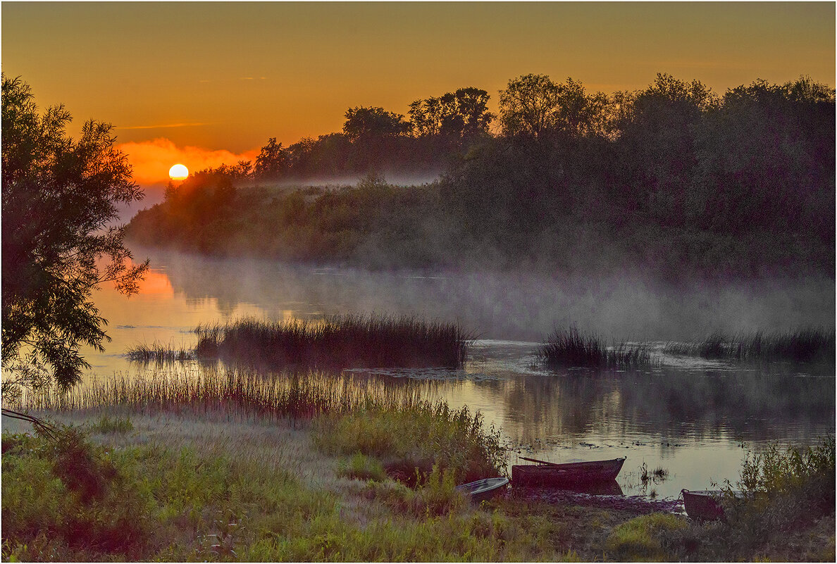 Летний рассвет на Чепце - Валентин Котляров