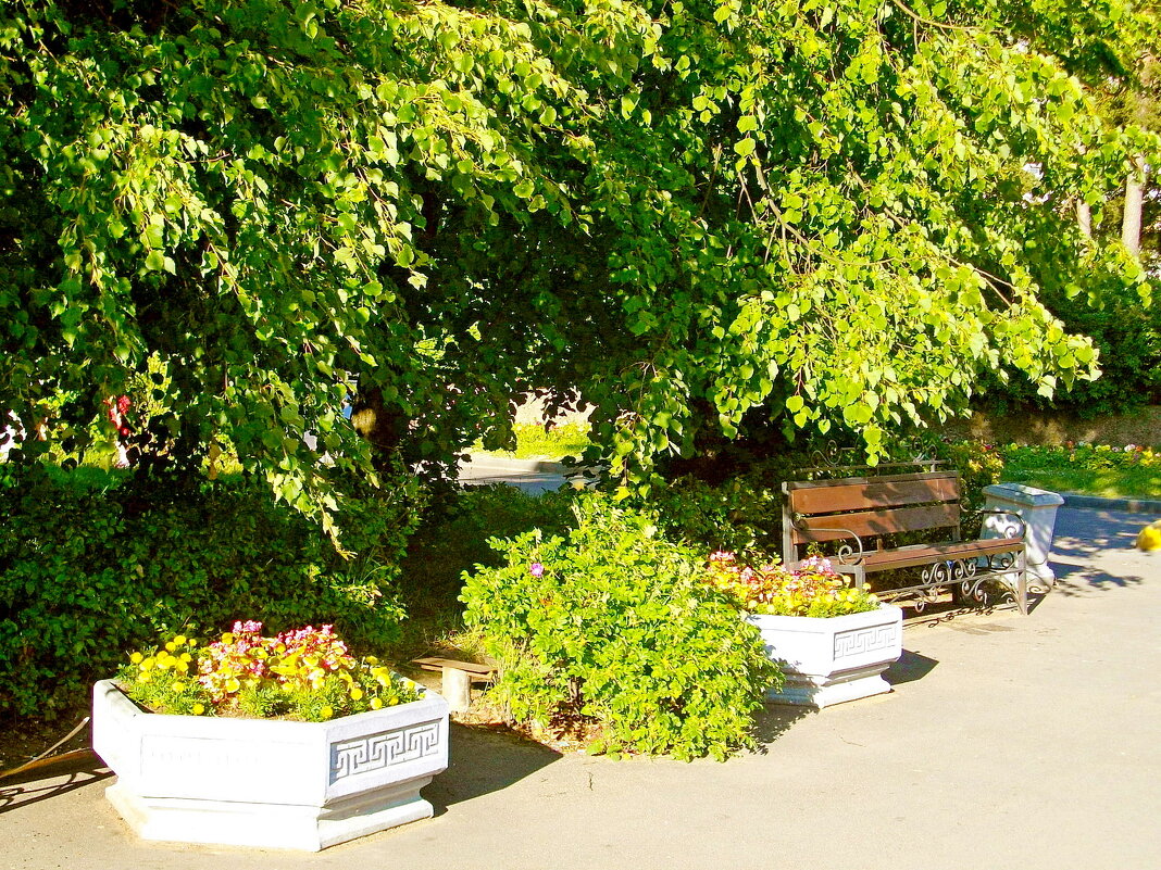 Уютная скамейка. - VasiLina *