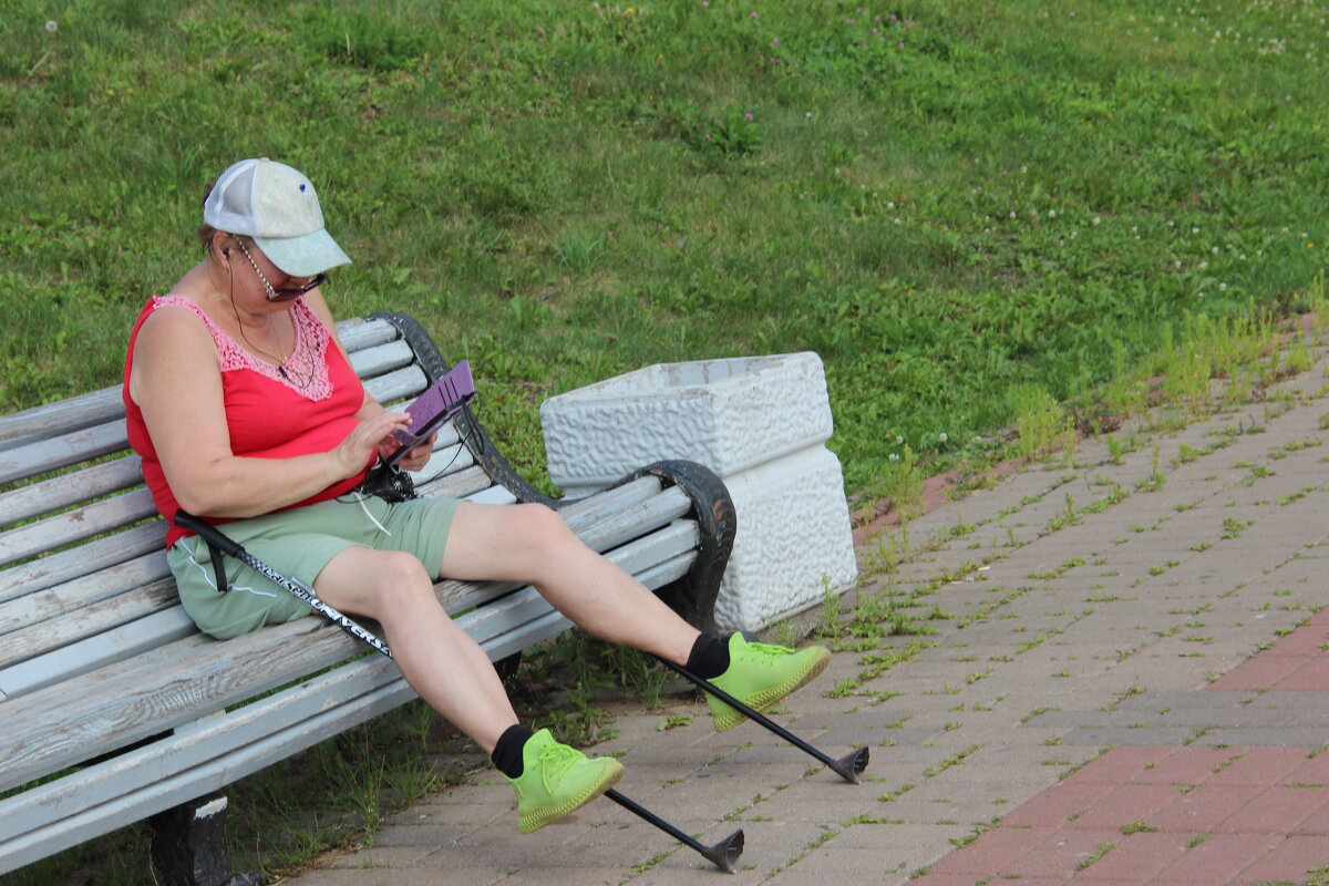 Лето в парке. - Венера Чуйкова