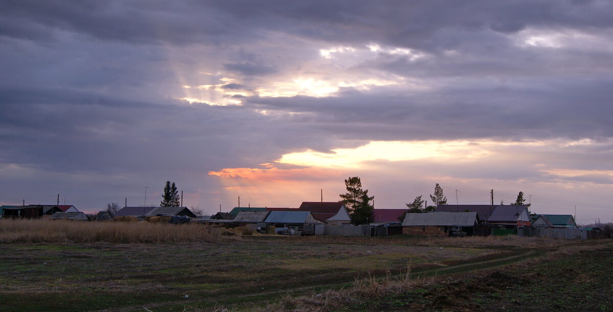 Весенний закат. - сергей ермошкин