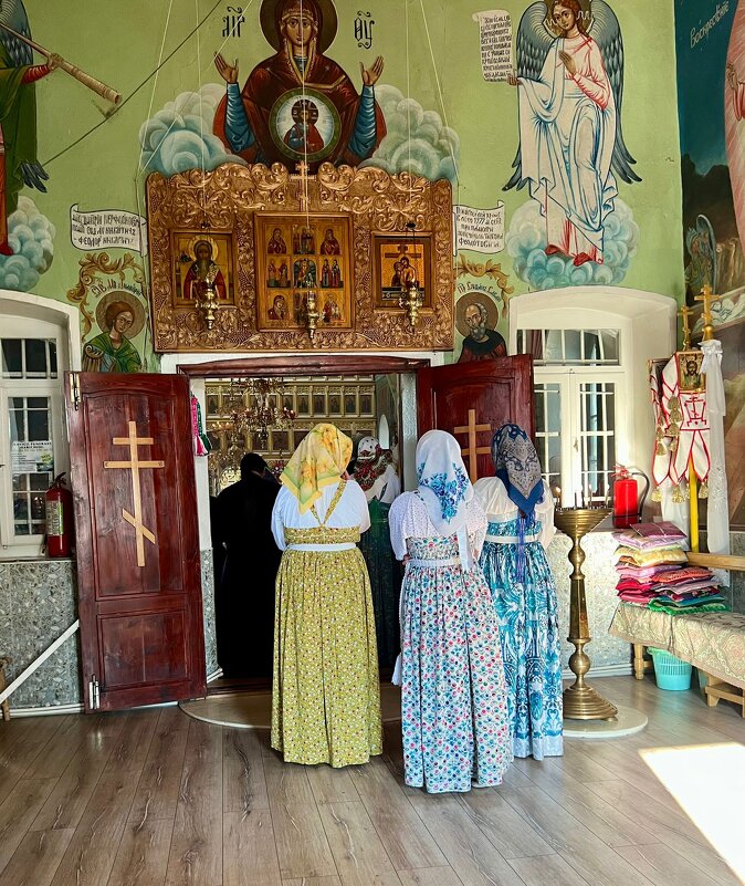 Молебен русских Липован - А  И М