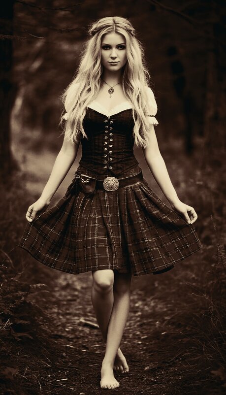 This sweet Scottish girl - Pavlov Filipp 