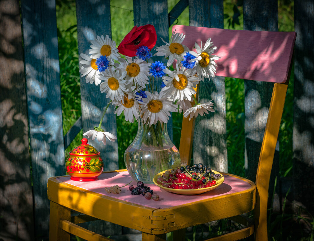 с ягодами и цветами! - Анатолий Нецепляев с ягодами и цветами! - Анатолий Нецепляев