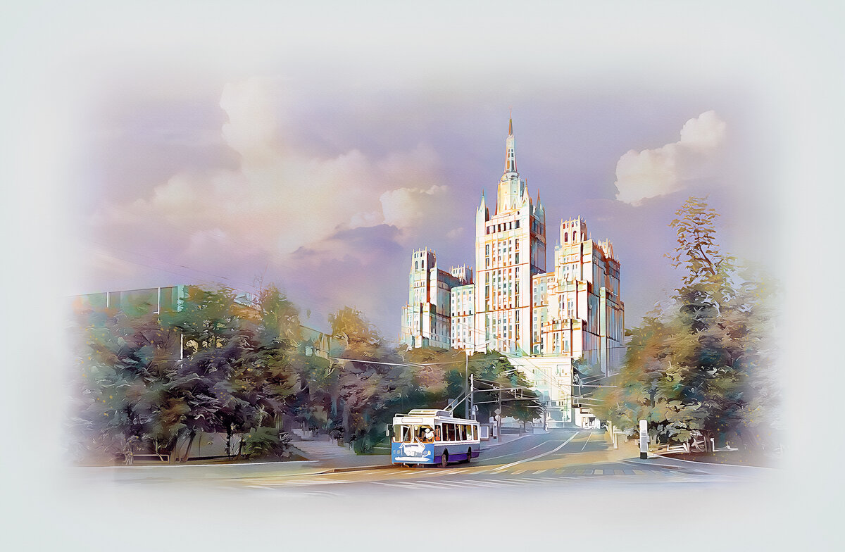 Москва. Высотка. - В и т а л и й .... Л а б з о'в