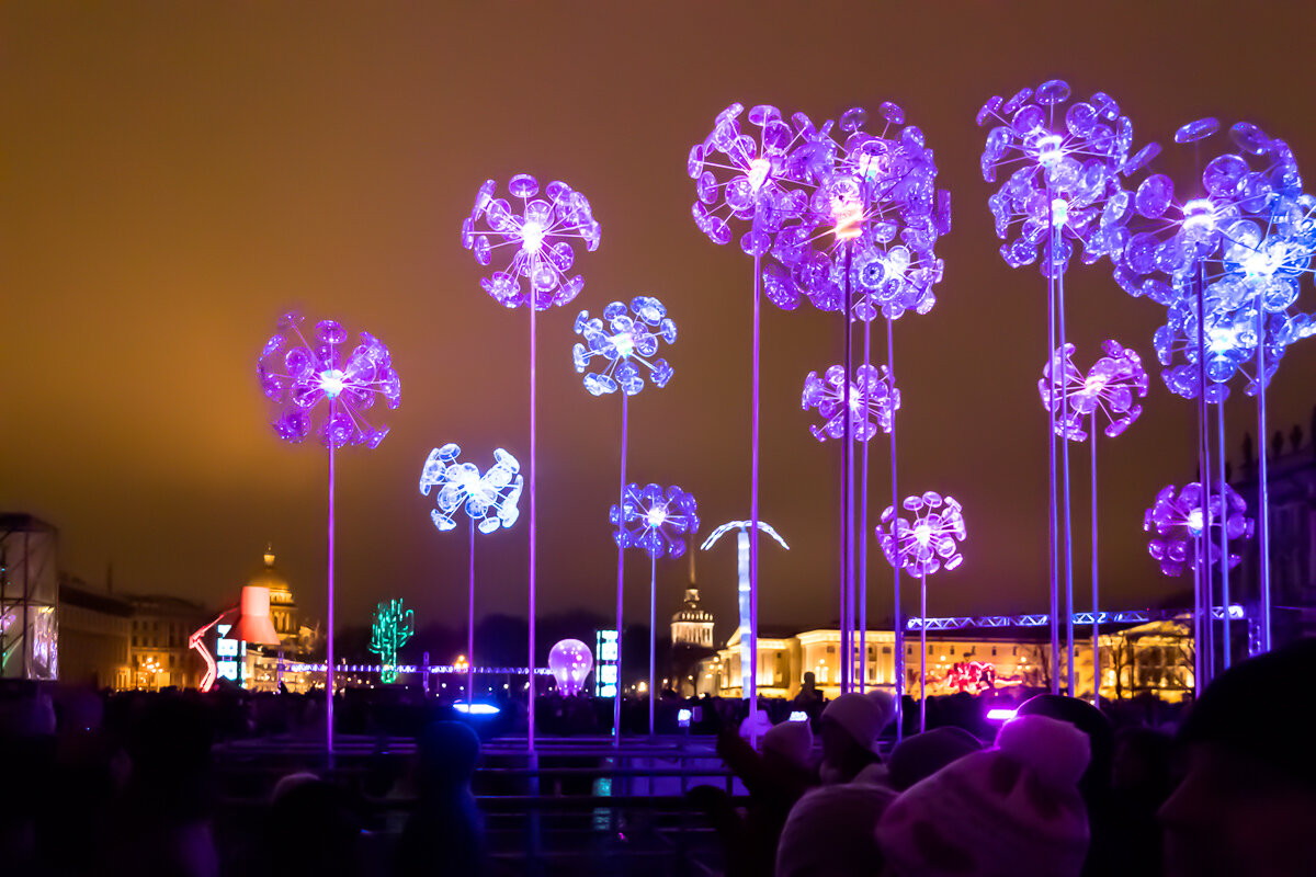 Праздник света на Дворцовой площади. - Игорь Викторов