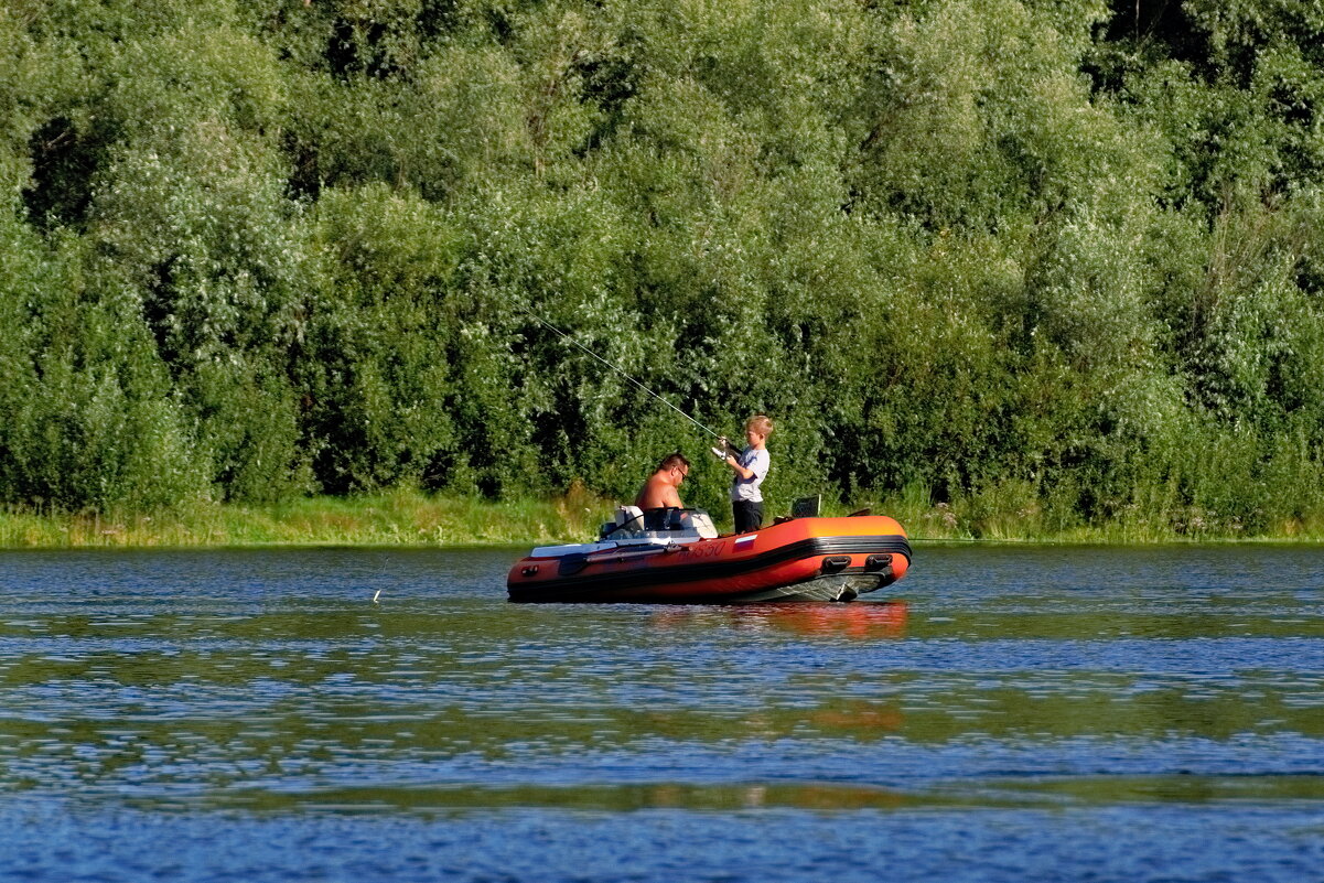 Юный спиннингист - Валерий Судачок Юный спиннингист - Валерий Судачок